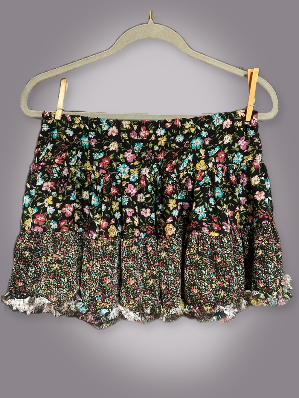 Vintage Layered Ruffle Y2K Fairy Skirt